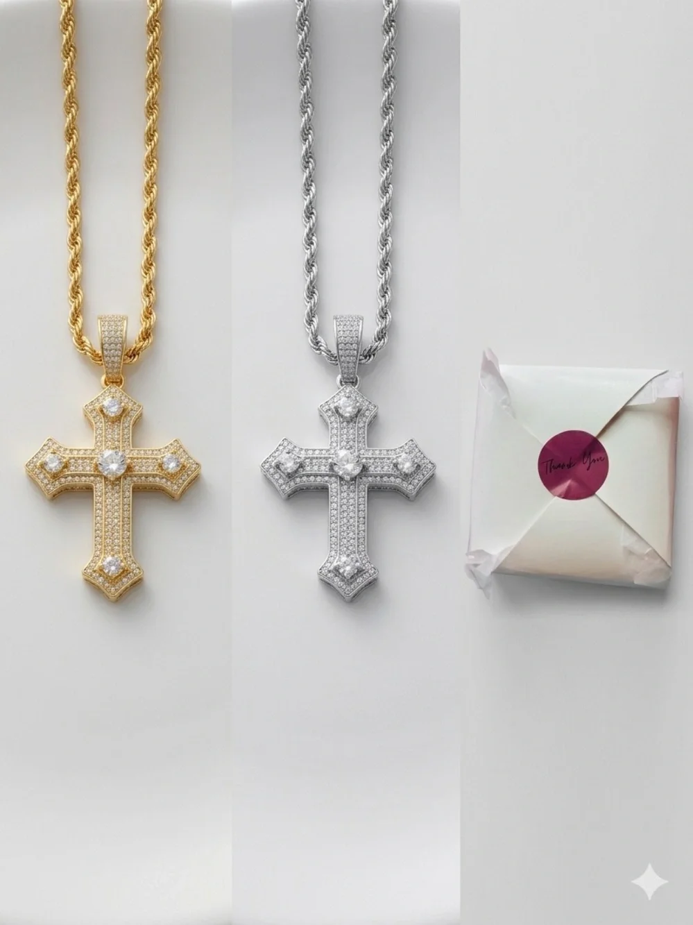 Cross Pendant Necklace – Minimalist and timeless design.